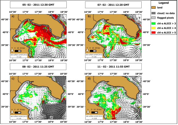 Studio della variabilità pluri-annuale della clorofilla-a nel Golfo di Taranto mediante un'analisi multi-temporale di dati satellitari acquisiti dal sensore MODIS-Aqua