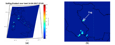 MSG-SEVIRI SatFog: un algoritmo per il monitoraggio della nebbia attraverso l’uso di dati satellitari
